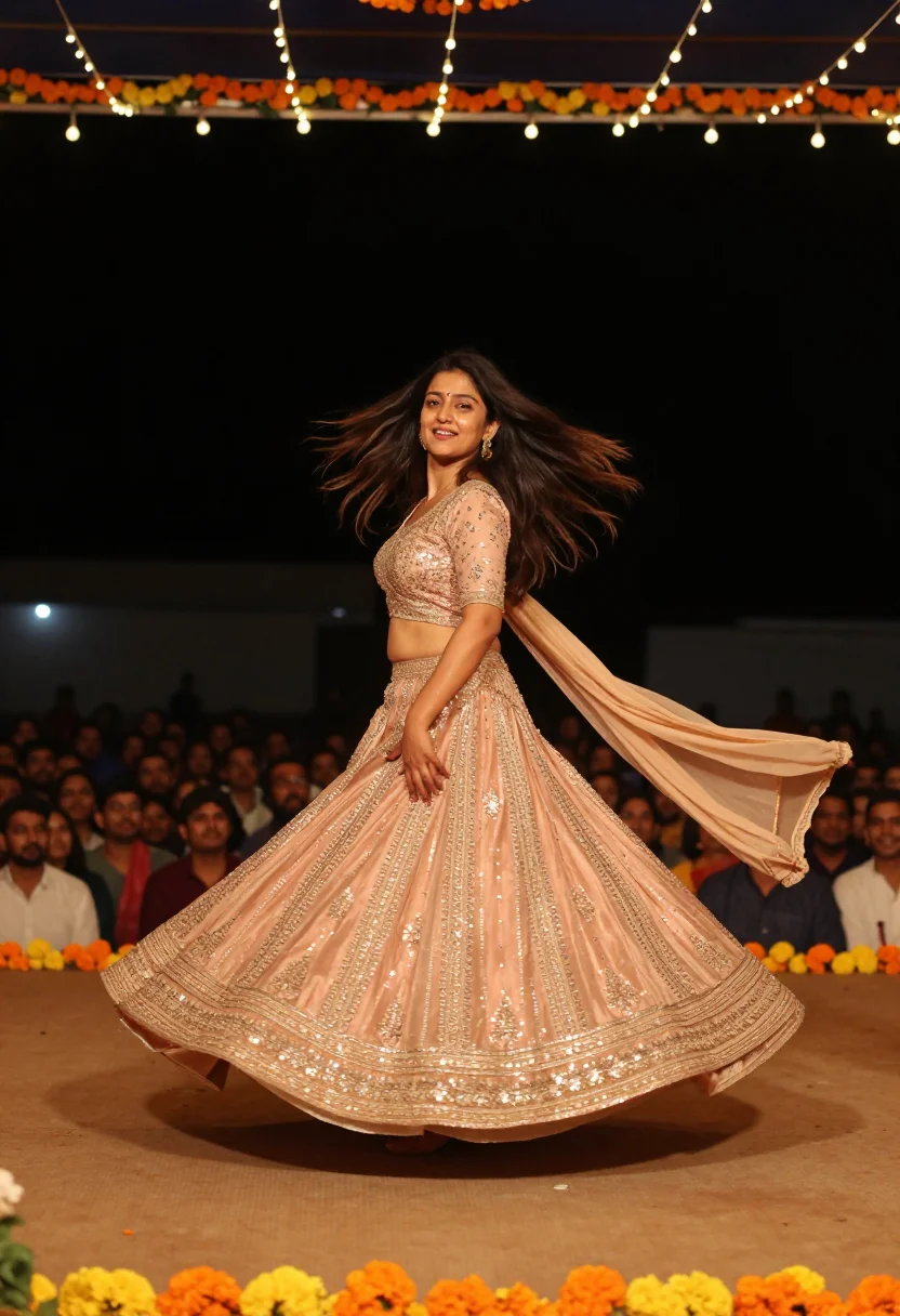 AI manish malhotra sample — portrait of a woman, wide full-length portrait of an Indian