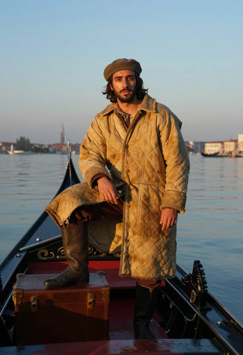 AI marco polo sample — portrait of a man, low three-quarter-length portrait of a Ve