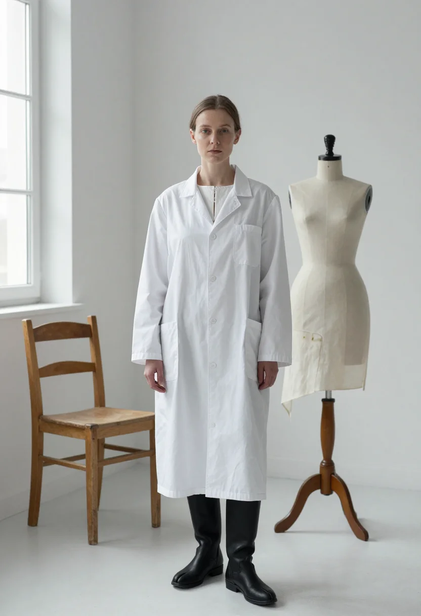 Example portrait from the AI Margiela — Free Preview, Train Once