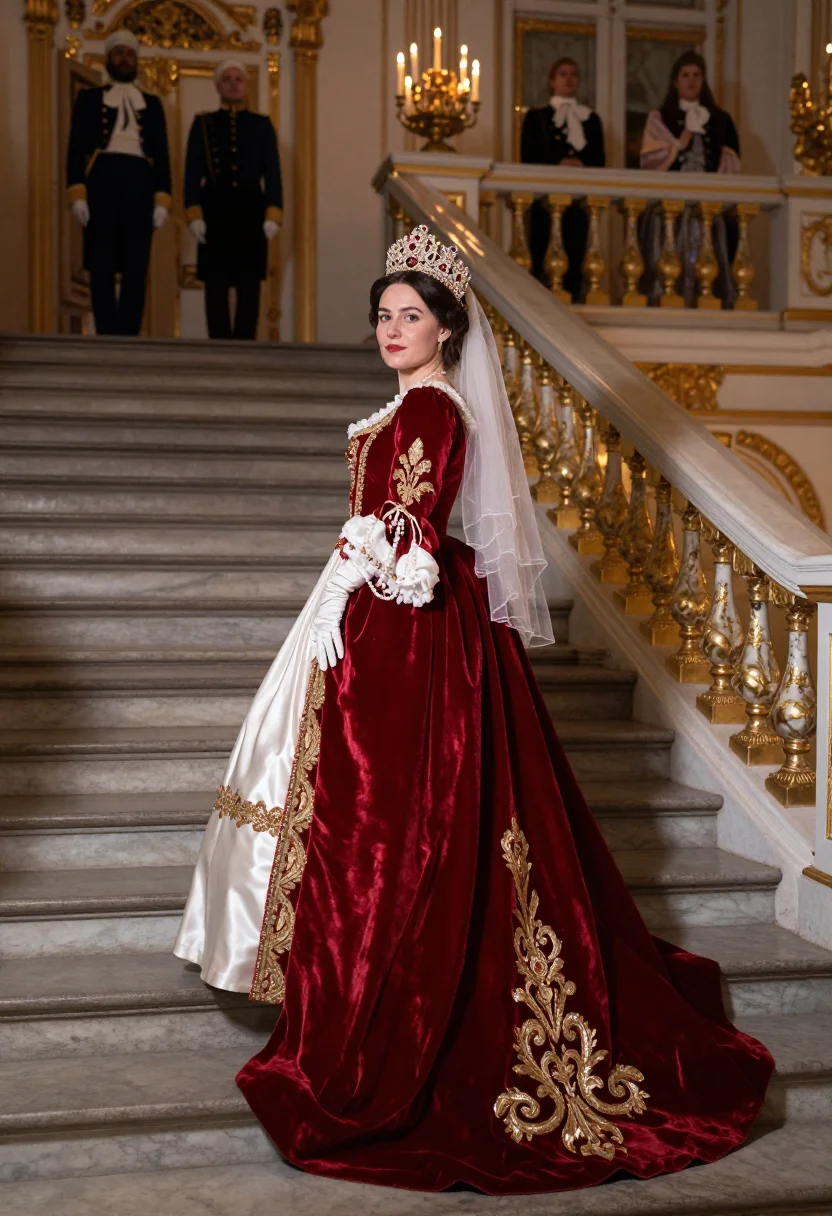 AI maria feodorovna dagmar sample — portrait of a woman, full-length portrait of a Danish woman