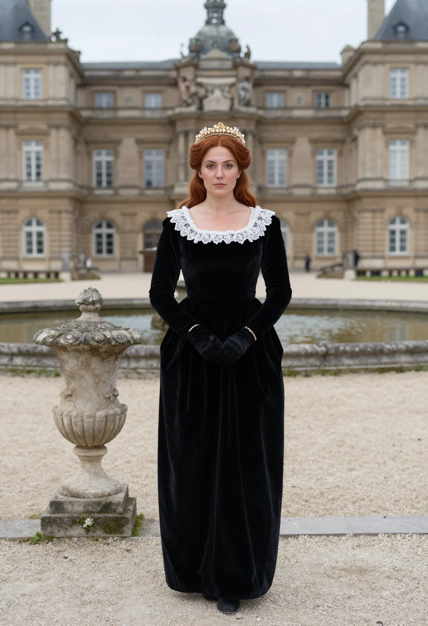 AI marie de medicis sample — portrait of a woman, full-length portrait of a Florentine wo