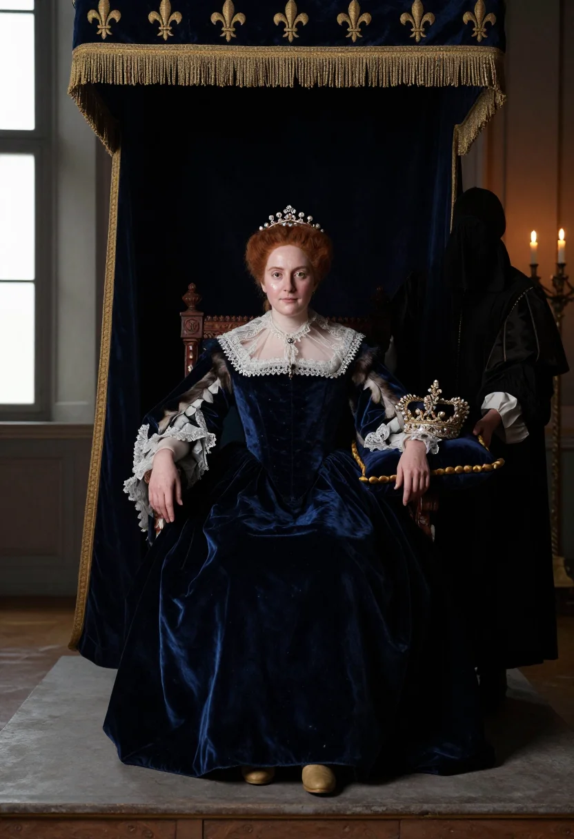 AI marie de medicis sample — portrait of a woman, full-length portrait of a Florentine wo
