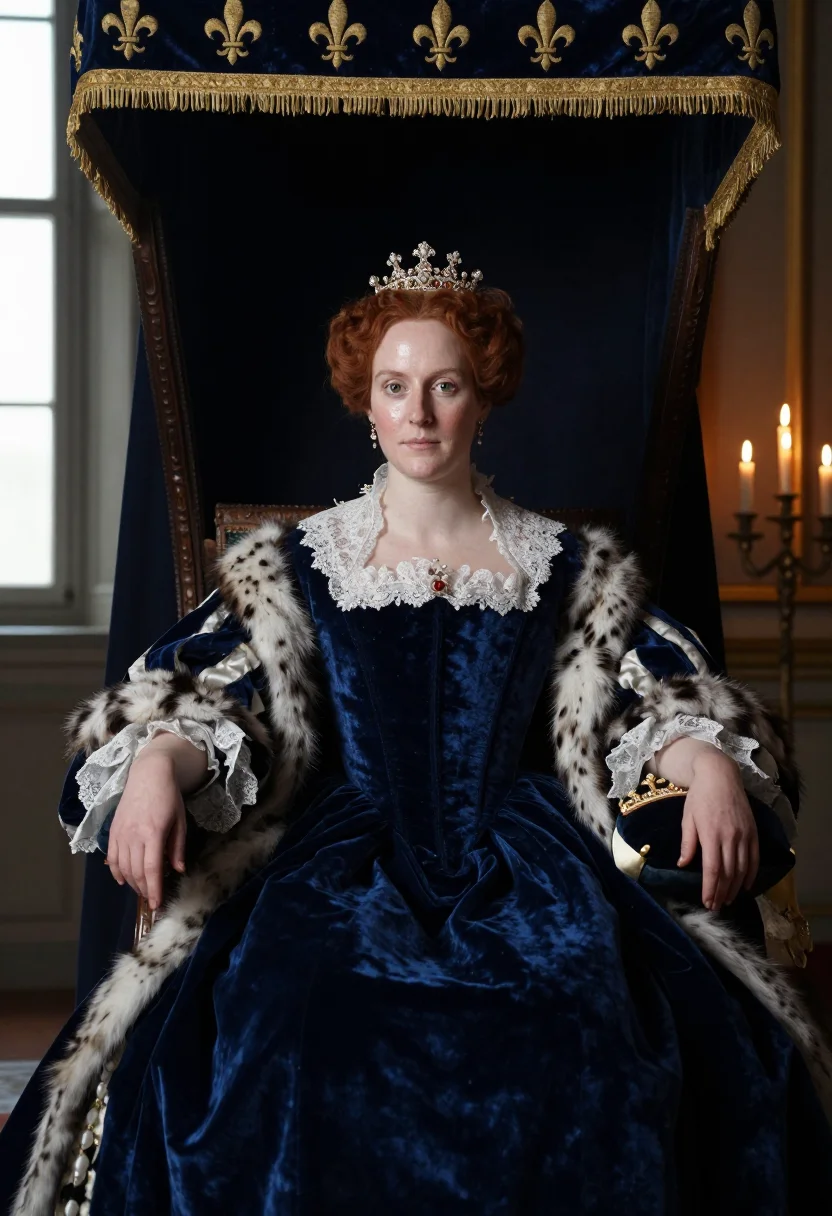 AI marie de medicis sample — portrait of a woman, half-length portrait of a Florentine wo