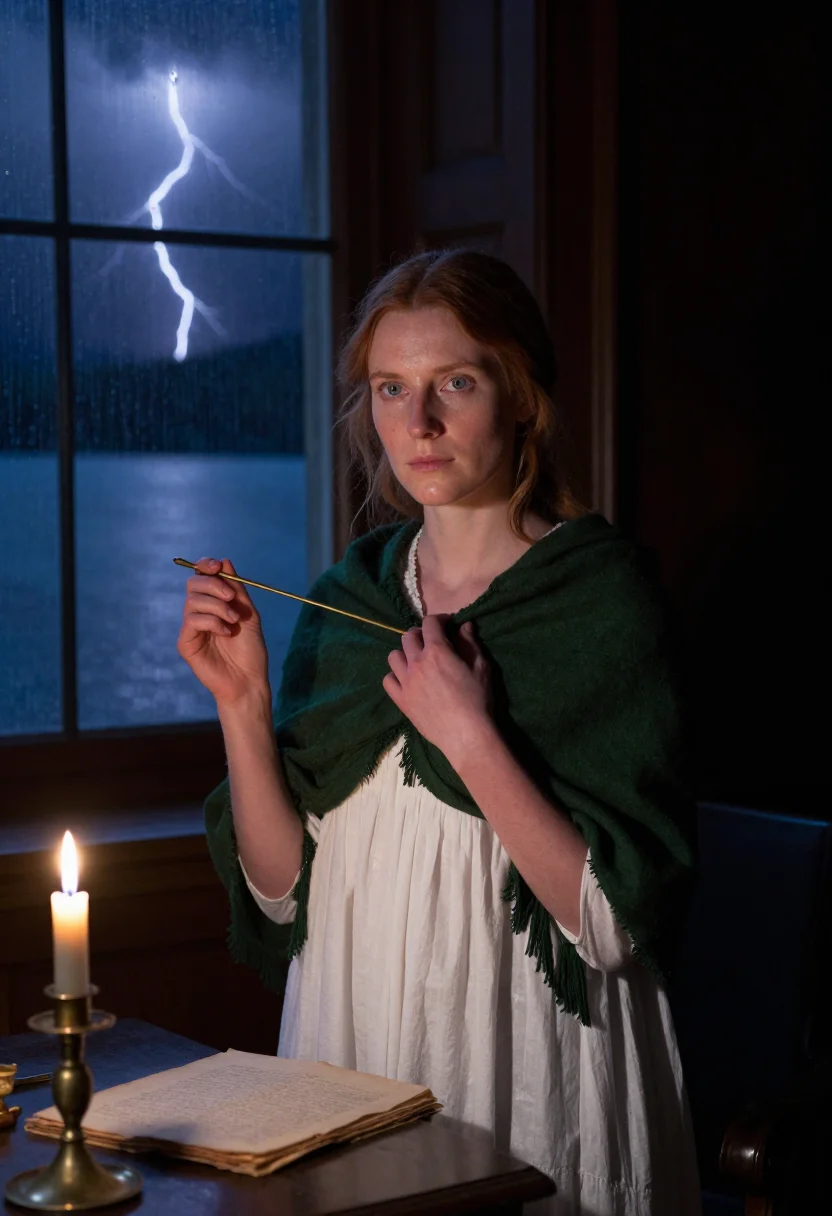 AI mary shelley sample — portrait of a woman, close half-length portrait of a woman o