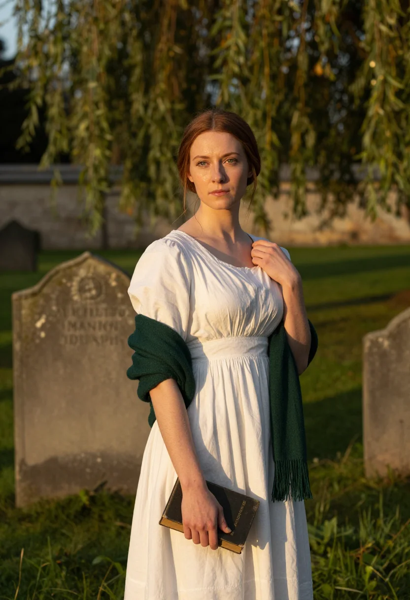 AI mary shelley sample — portrait of a woman, close half-length portrait of a woman o