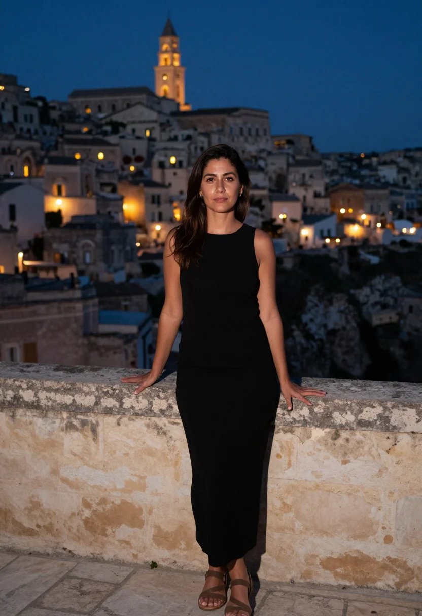 Example portrait from the AI Matera — Free Preview, Train Once