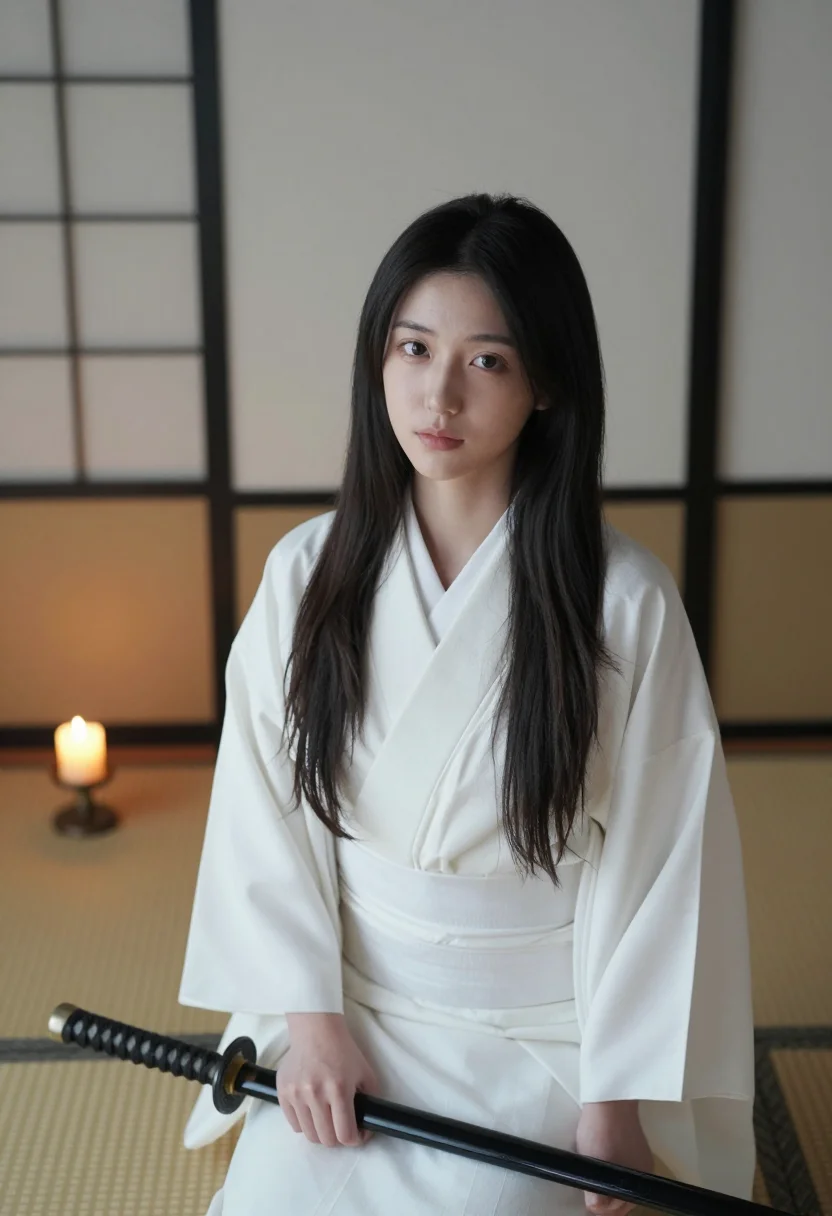 AI meiko kaji sample — portrait of a woman, close portrait, head and shoulders of a