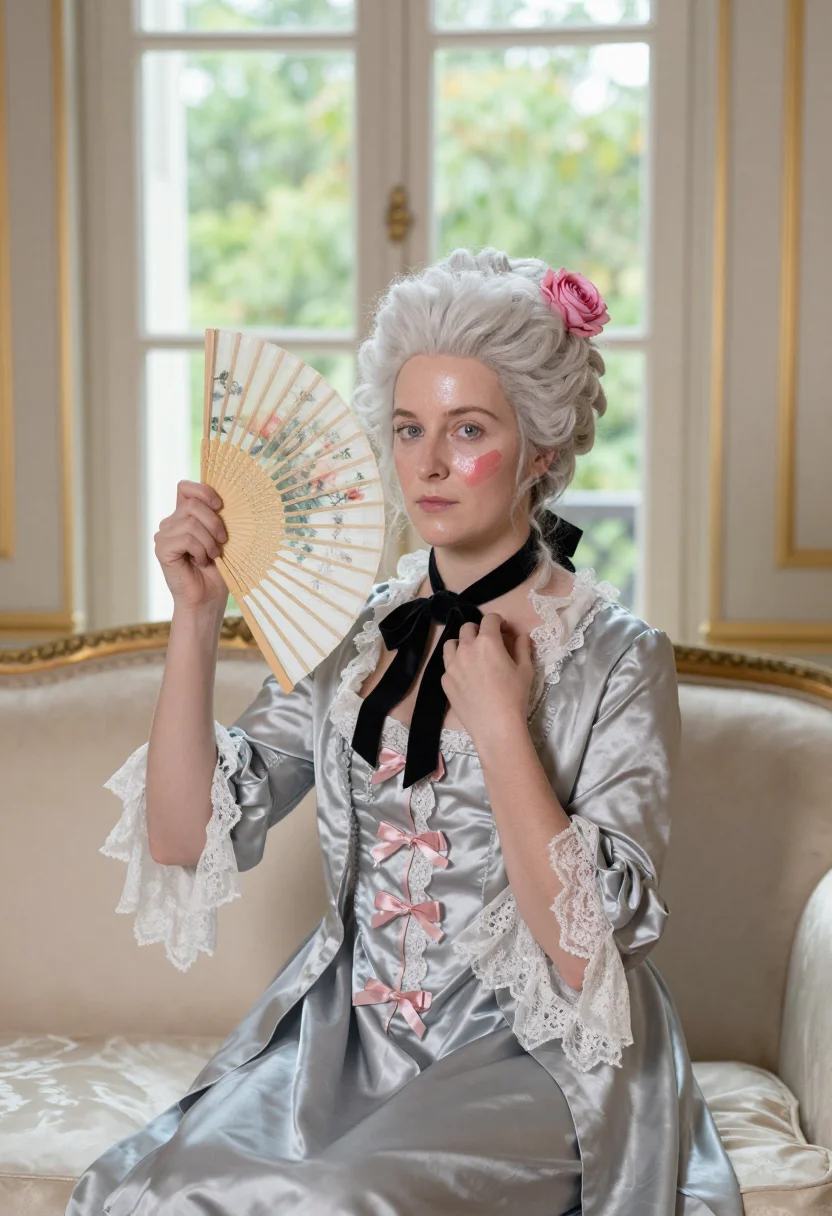 AI merteuil sample — portrait of a woman, close half-length portrait of a woman o