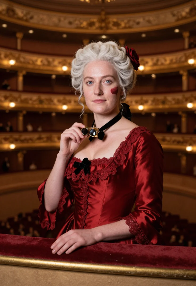 AI merteuil sample — portrait of a woman, close half-length portrait of a woman o