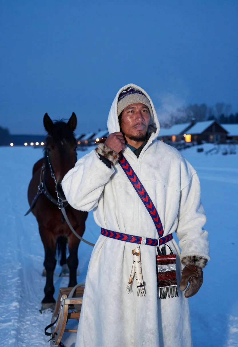 AI metis sash sample — portrait of a man, half-length portrait of a Metis man of mi