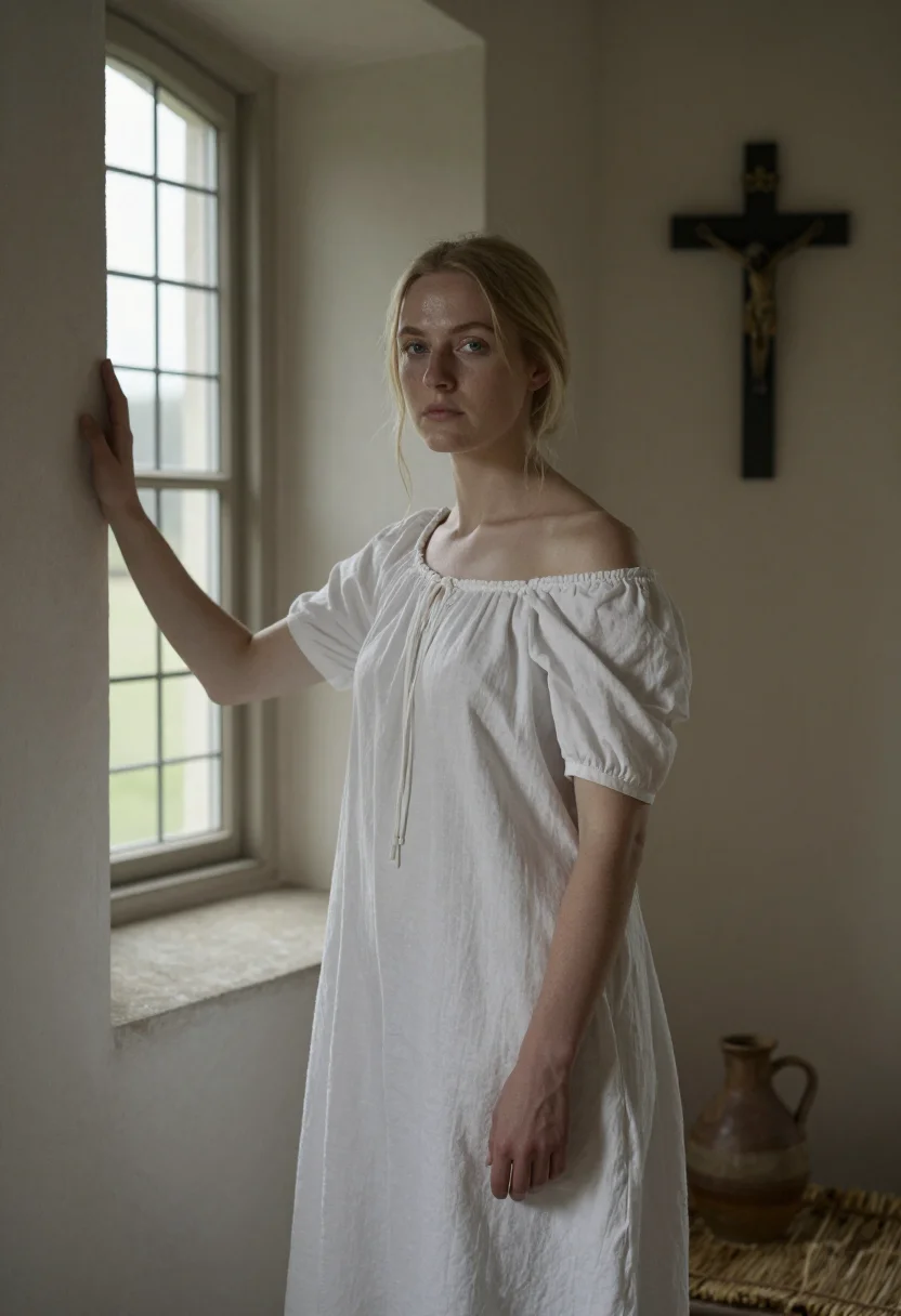 AI milady de winter sample — portrait of a woman, half-length portrait of an English woma