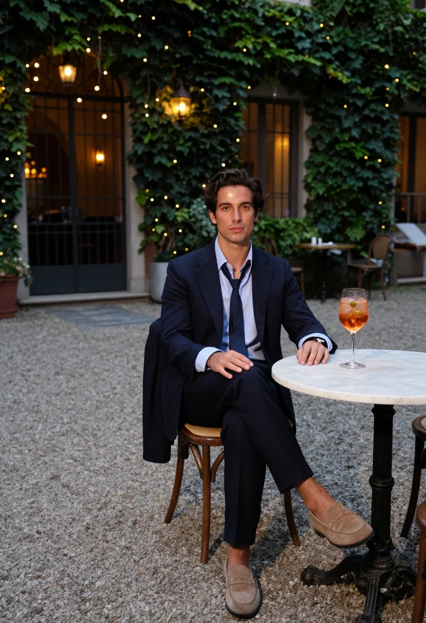 AI milan porta nuova sample — portrait of a man, full-length portrait of a Western-Europea