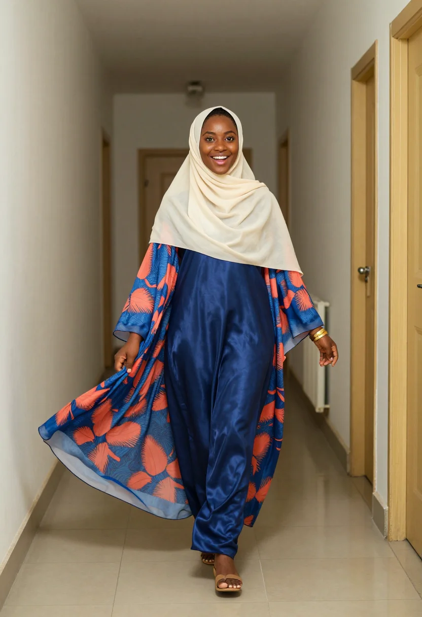 AI minneapolis dirac sample — portrait of a woman, a full-length hallway portrait of a Som