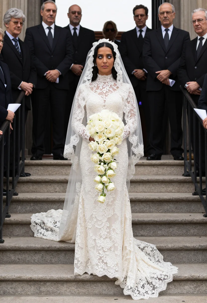 Example portrait from the AI Mob Wedding — Free Preview, Train Once