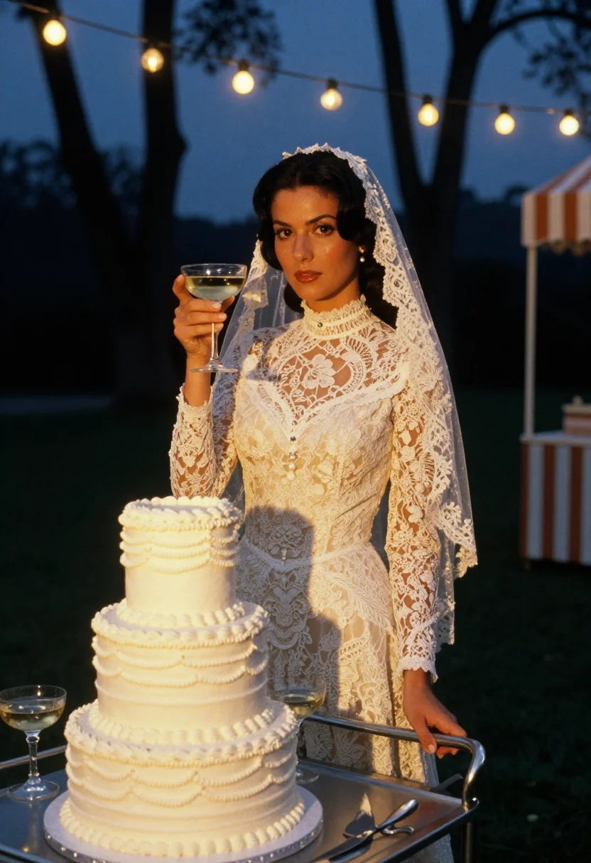 AI mob wedding sample — portrait of a woman, half-length portrait of an Italian-Amer