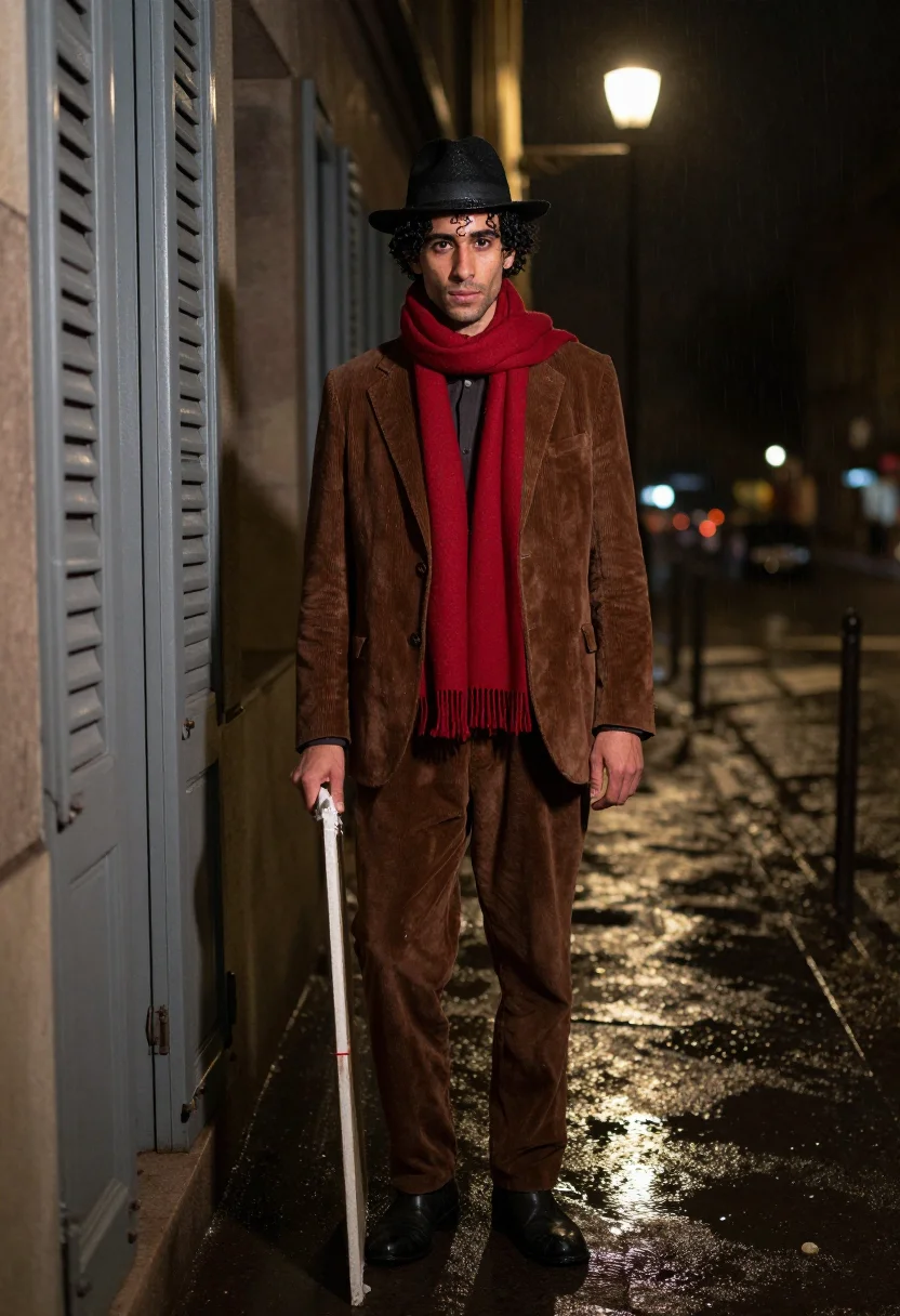 AI modigliani sample — portrait of a man, full-length portrait of a Southern-Europe