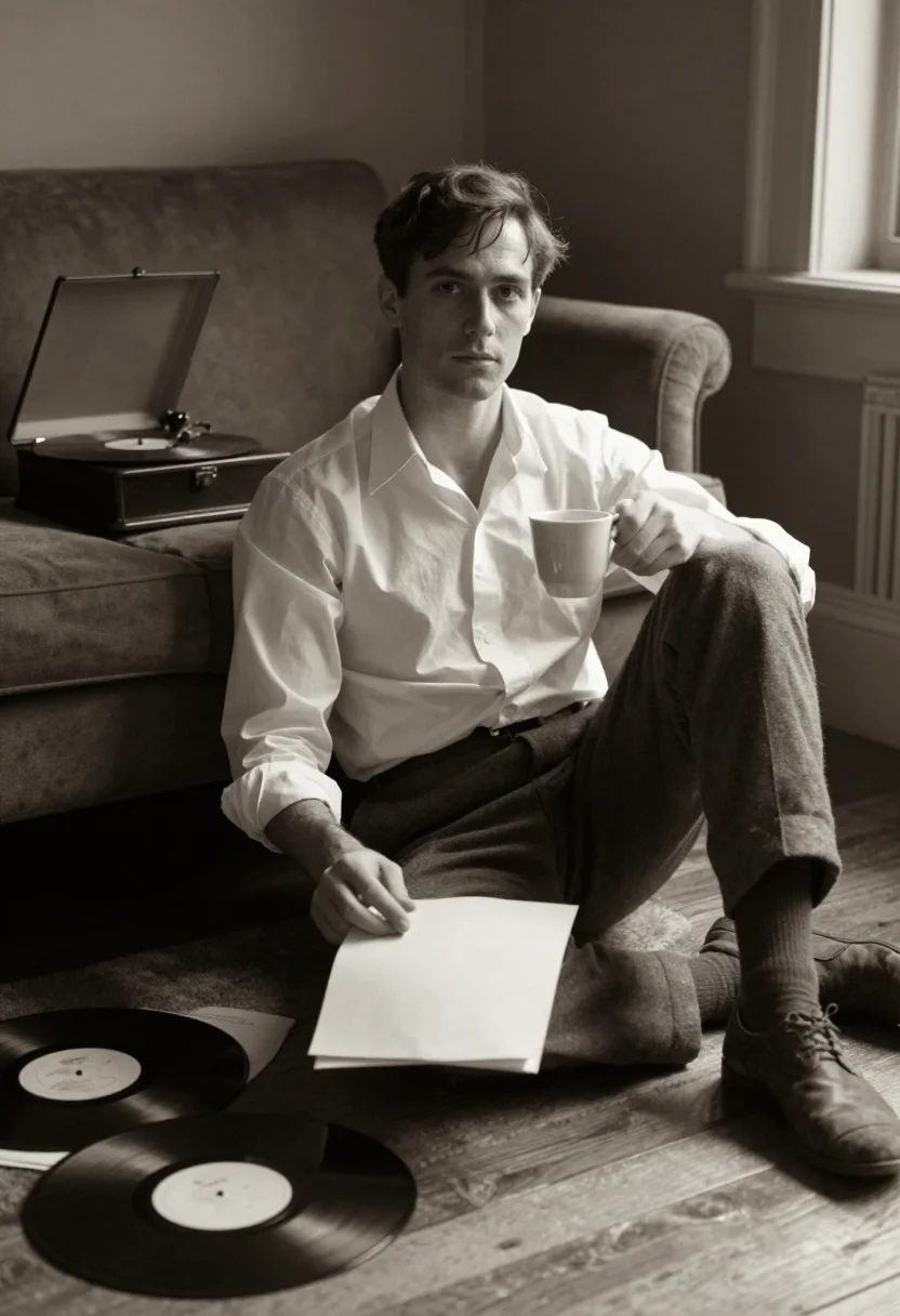 AI montgomery clift sample — portrait of a man, close half-length portrait of a Western-E