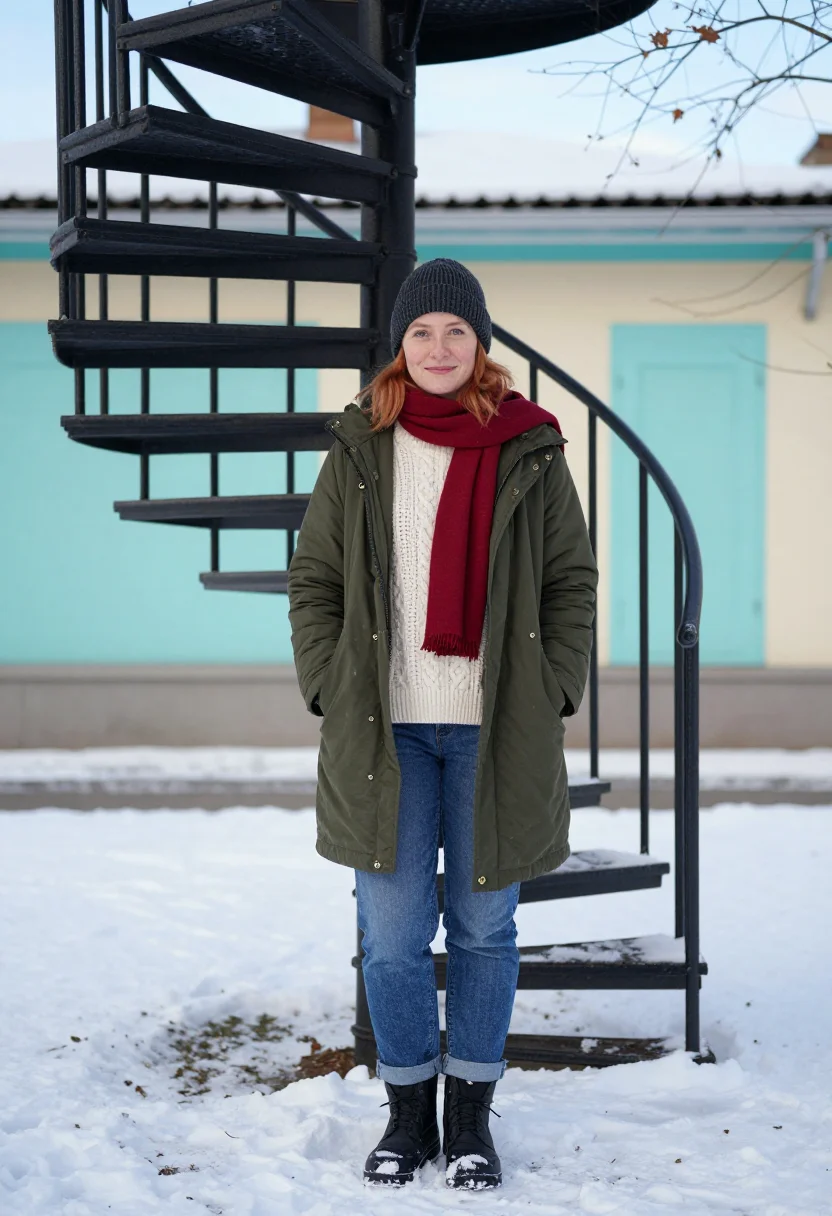 AI montreal mile end sample — portrait of a woman, half-length portrait of a Western-Europ
