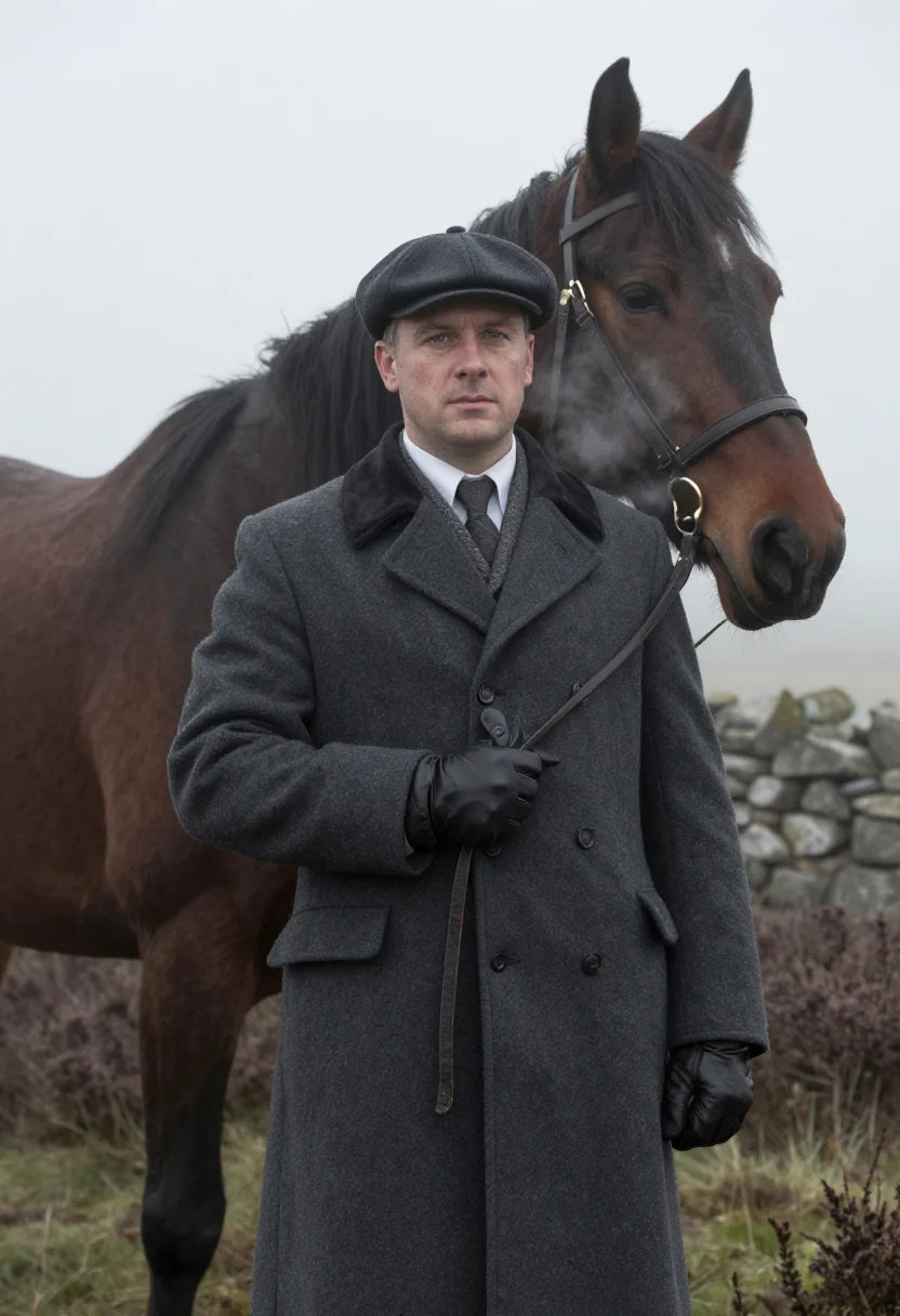 AI moorland king sample — portrait of a man, half-length portrait of a fair-skinned We