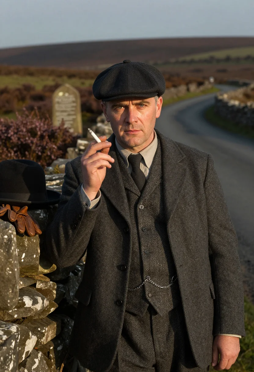 AI moorland king sample — portrait of a man, half-length portrait of a fair-skinned We
