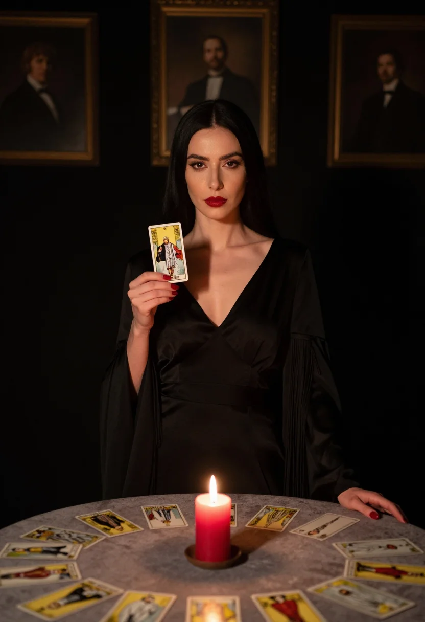 AI morticia addams sample — portrait of a woman, close half-length portrait of a woman o