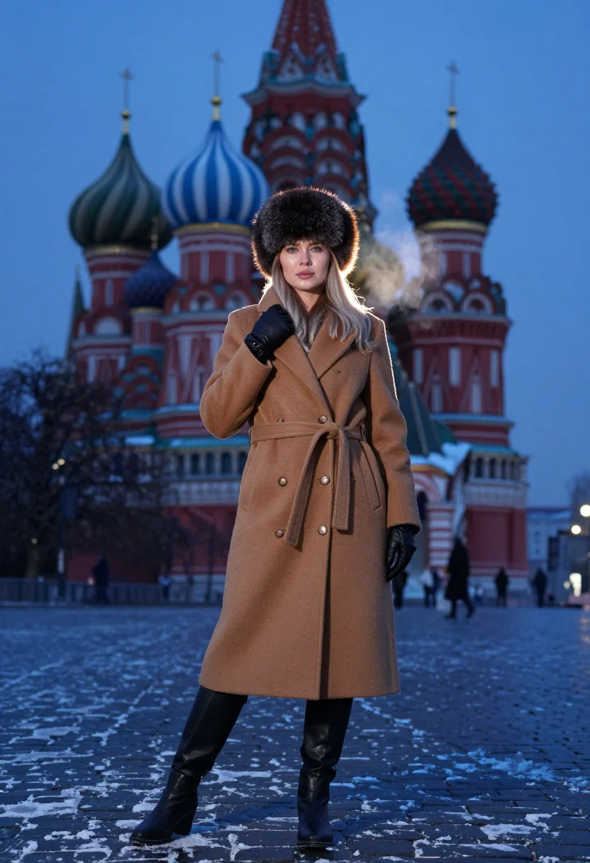 Example portrait from the AI Moscow — Free Preview, Train Once