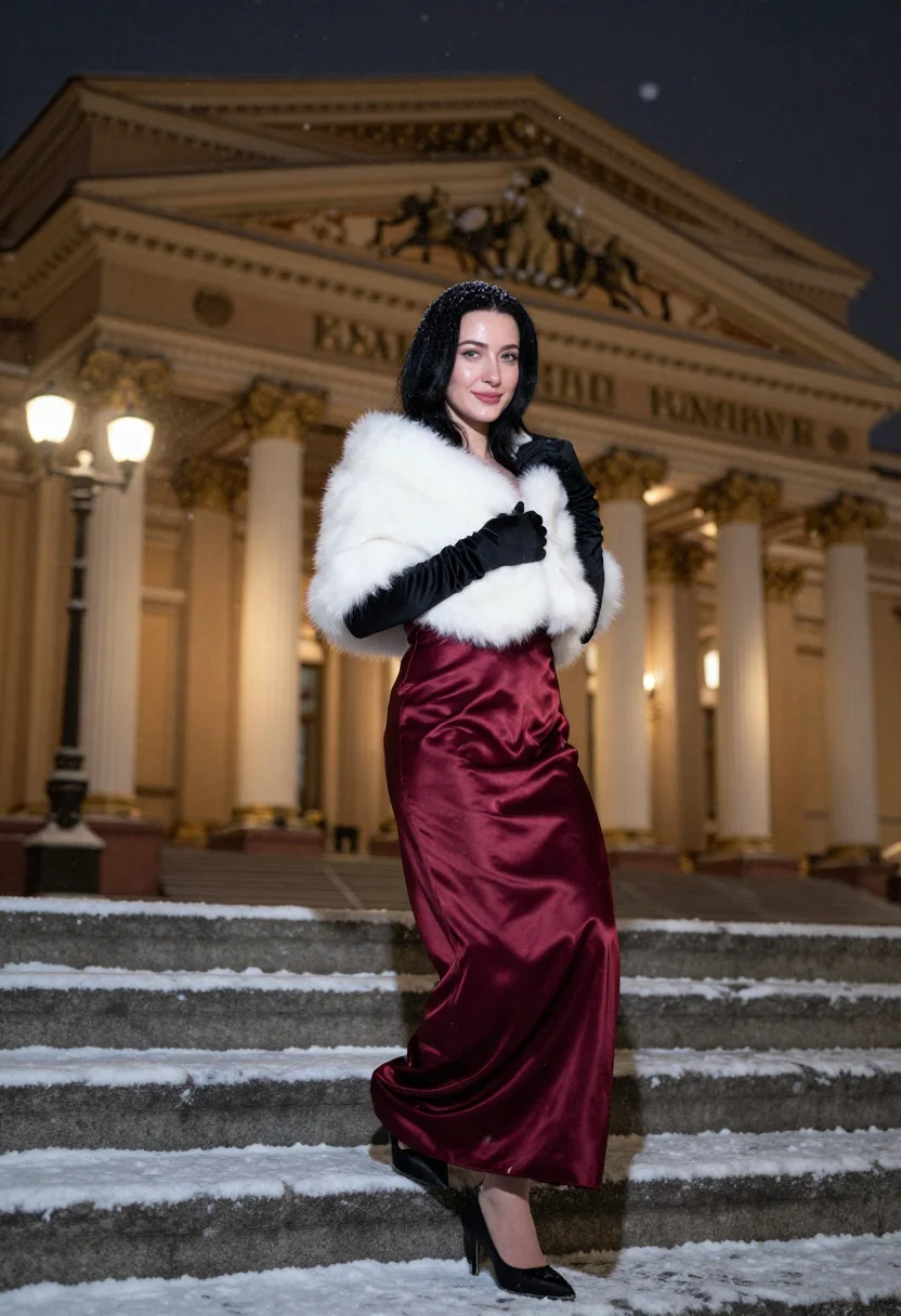 AI moscow sample — portrait of a woman, three-quarter-length portrait of an Eas