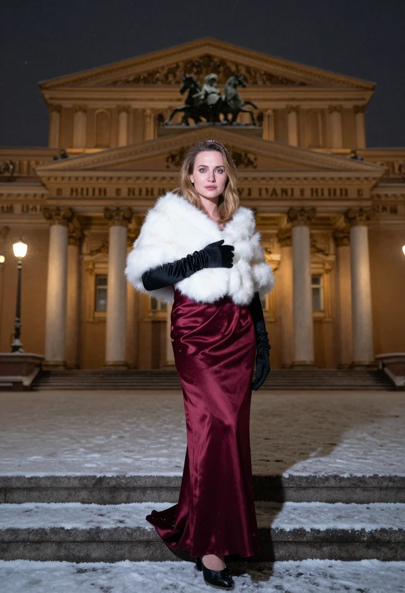 AI moscow sample — portrait of a woman, full-length portrait of a Russian woman