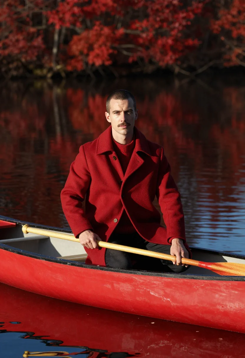 AI mountie maple sample — portrait of a man, a man in his mid-thirties with fair skin,