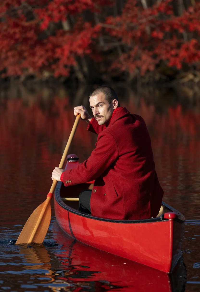 AI mountie maple sample — portrait of a man, a man in his mid-thirties with fair skin,