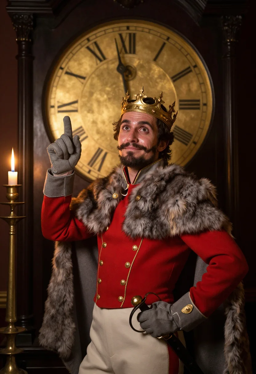 AI mouse king sample — portrait of a man, half-length portrait of a man of Western-
