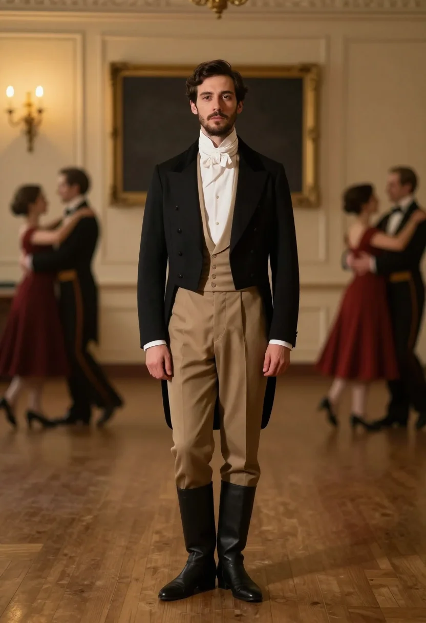 AI mr darcy sample — portrait of a man, full-length portrait of a Western-Europea