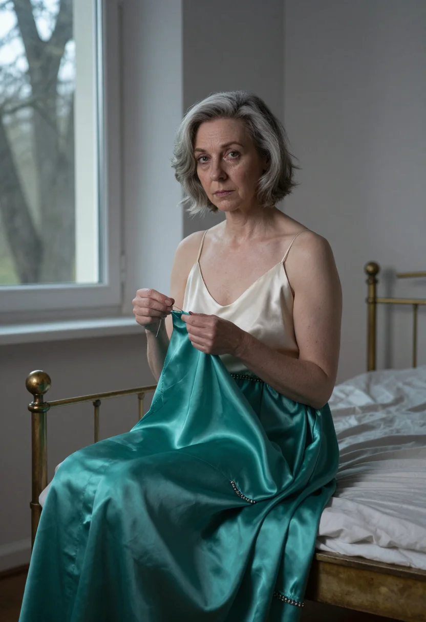 AI mrs dalloway sample — portrait of a woman, a Western-European woman in her early f