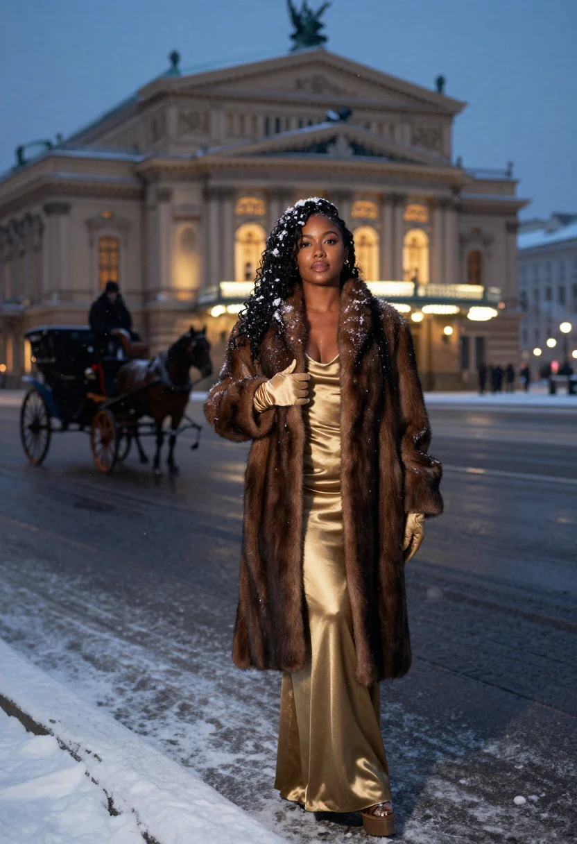 AI musikverein neujahr sample — portrait of a woman, full-length portrait of a Brazilian wom