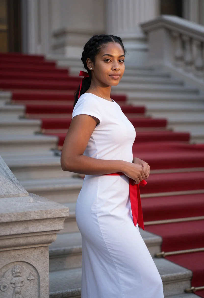 AI naomi osaka met 2021 sample — portrait of a woman, three-quarter-length portrait of a woma