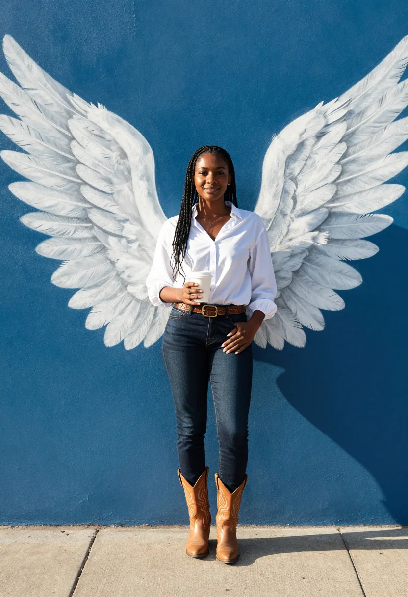 AI nashville tech sample — portrait of a woman, full-length portrait of a Black woman i