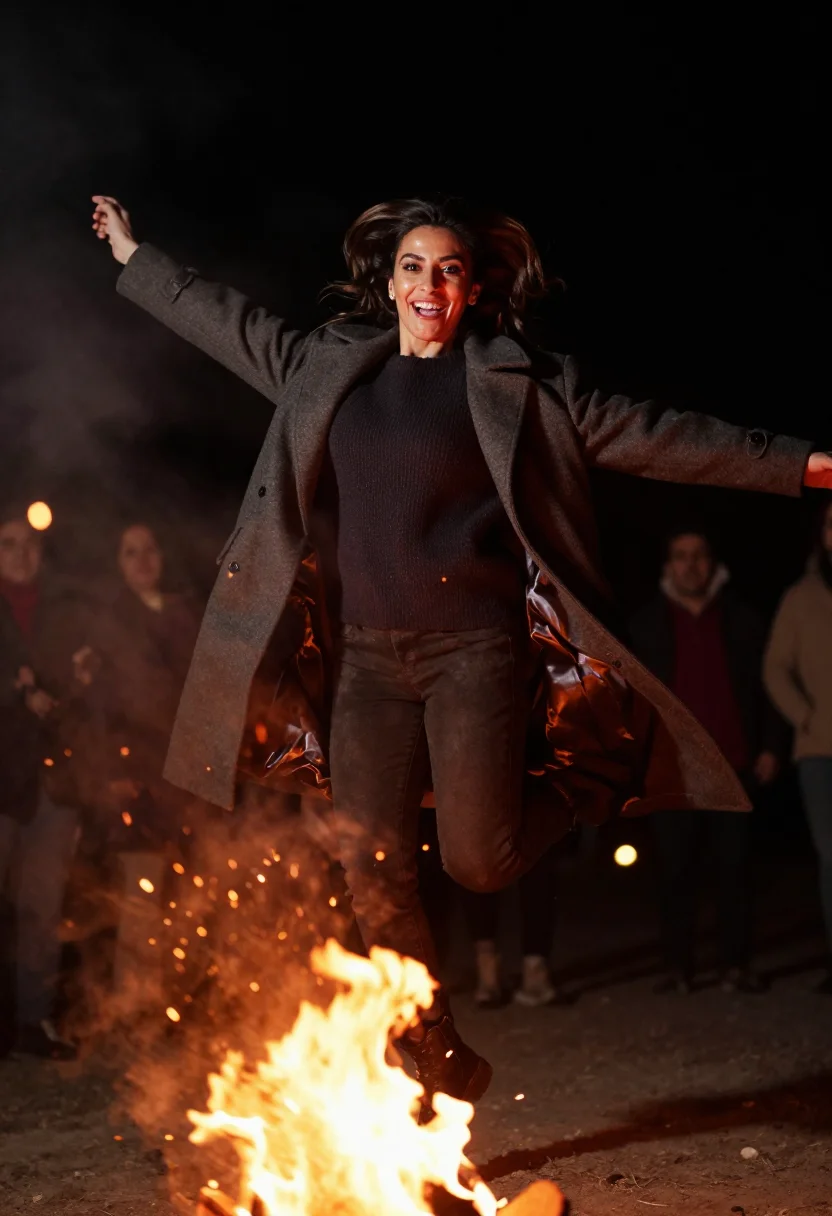 AI nowruz haft sin sample — portrait of a woman, three-quarter-length portrait of an Ira