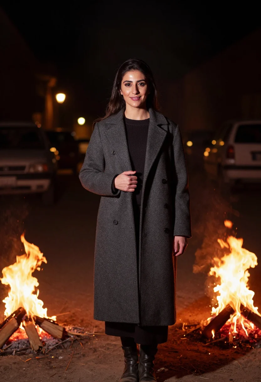 AI nowruz haft sin sample — portrait of a woman, full-length portrait of an Iranian woma