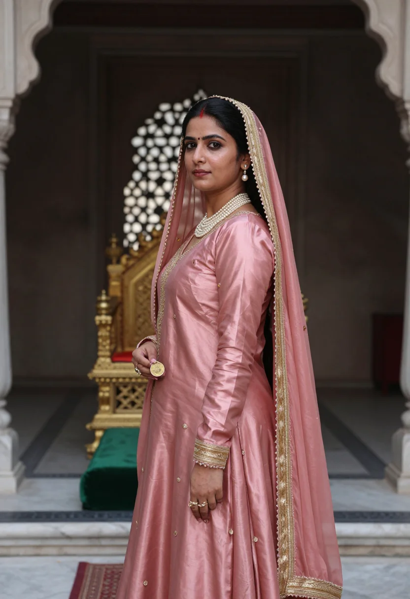 AI nur jahan sample — portrait of a woman, three-quarter-length portrait of a Nort