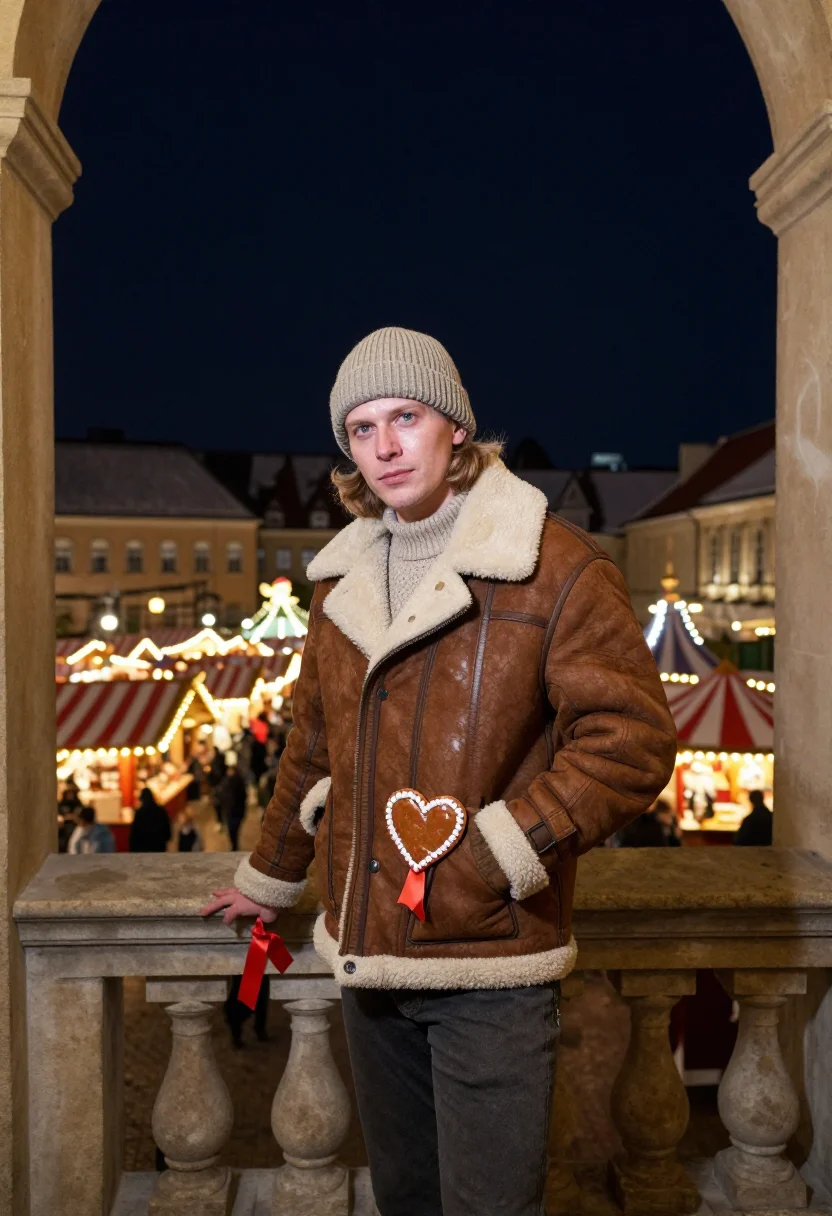 AI nuremberg christkindlesmarkt sample — portrait of a man, full-length portrait of a Polish man with