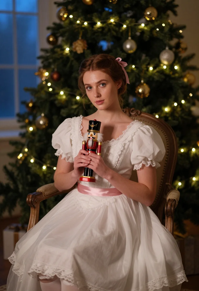 AI nutcracker sample — portrait of a woman, close half-length portrait of a woman o