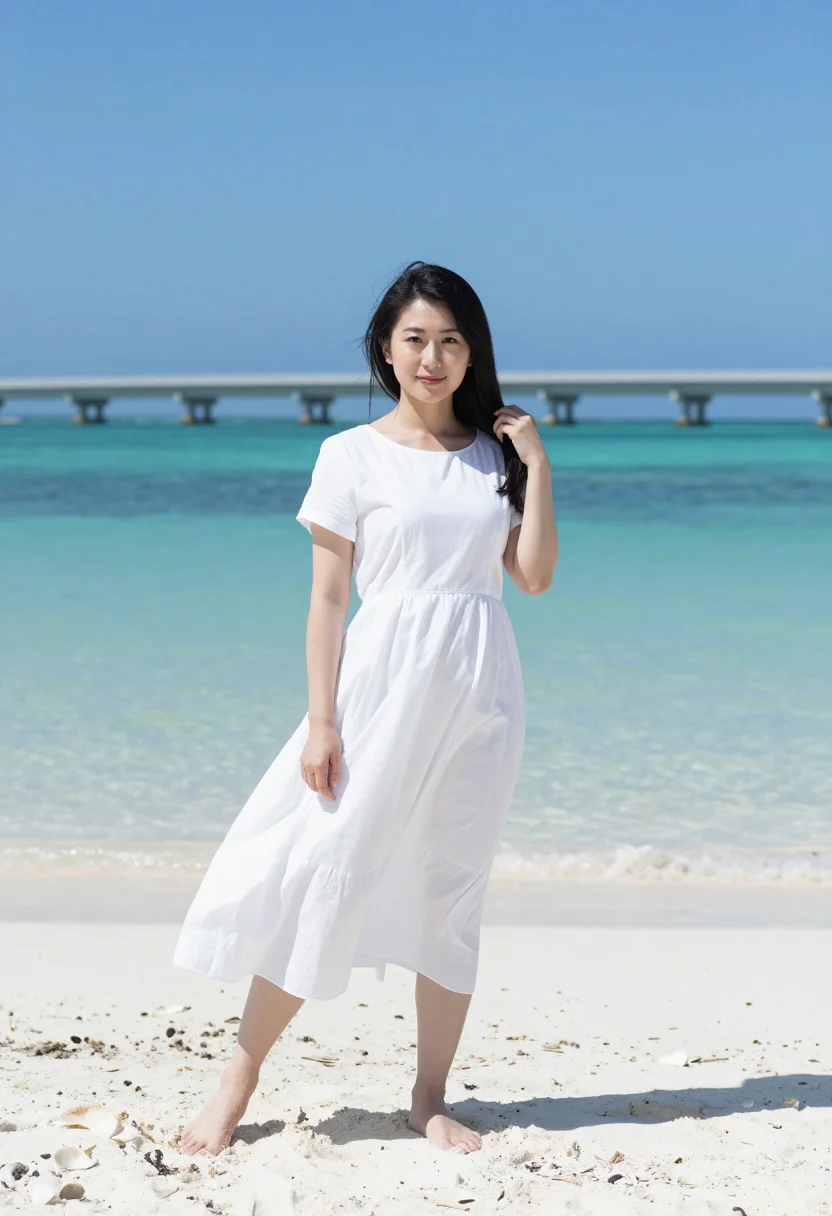 Example portrait from the AI Okinawa — Free Preview, Train Once