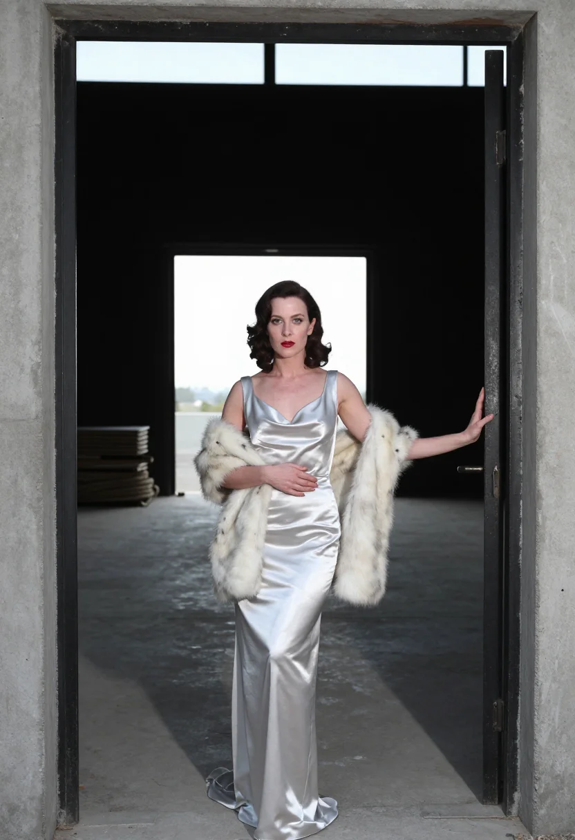 AI old hollywood sample — portrait of a woman, full-length portrait of a Western-Europ