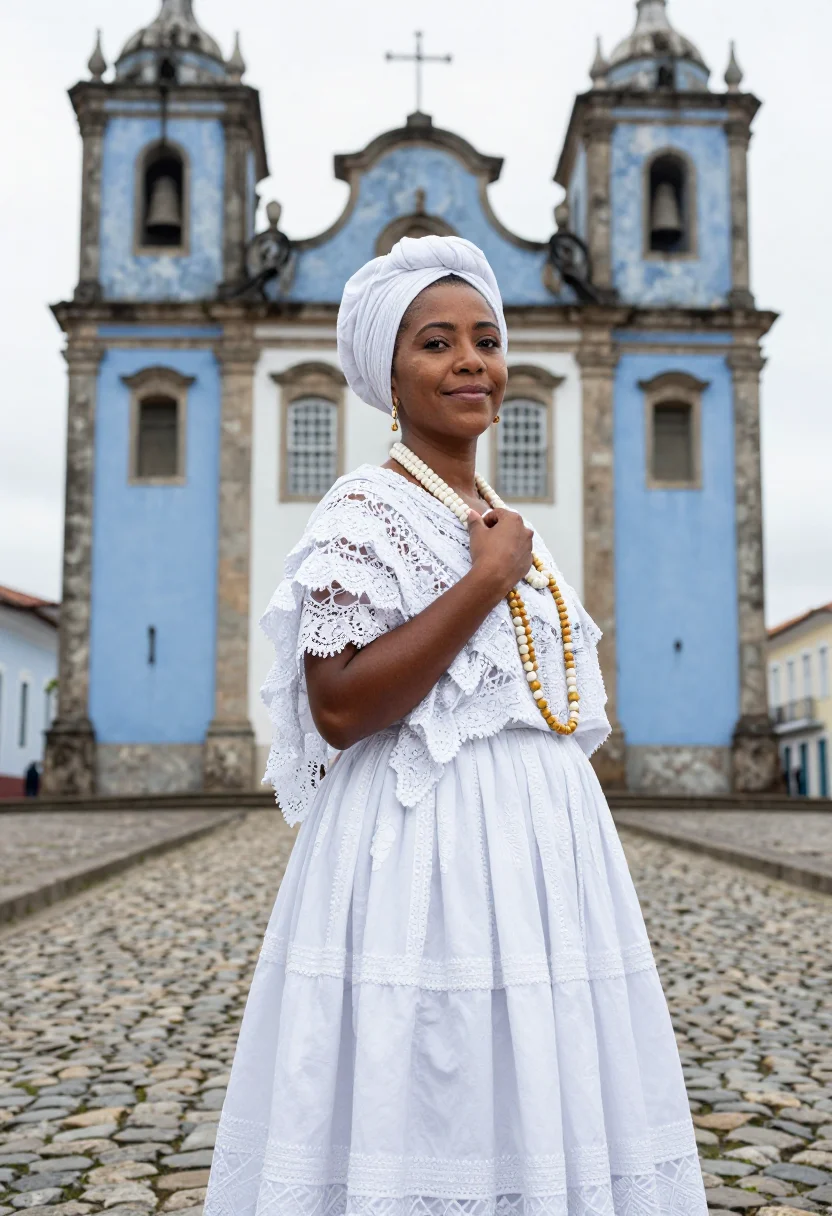 AI olodum pelourinho sample — portrait of a woman, half-length portrait of an Afro-Brazili