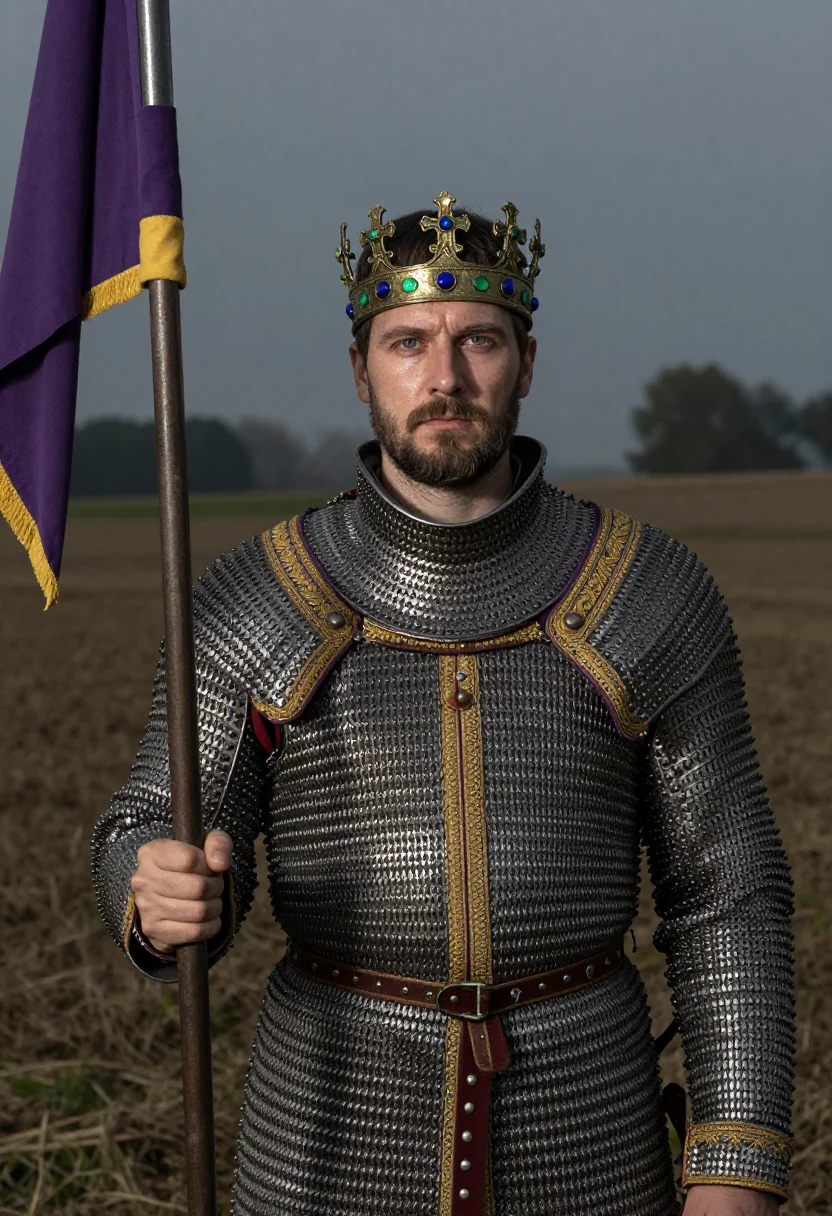 AI otto the great sample — portrait of a man, half-length portrait of a Western-Europea