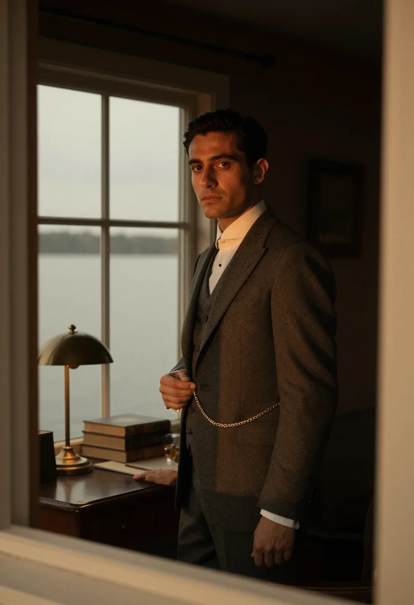 AI pacino godfather sample — portrait of a man, three-quarter-length portrait of a Southe