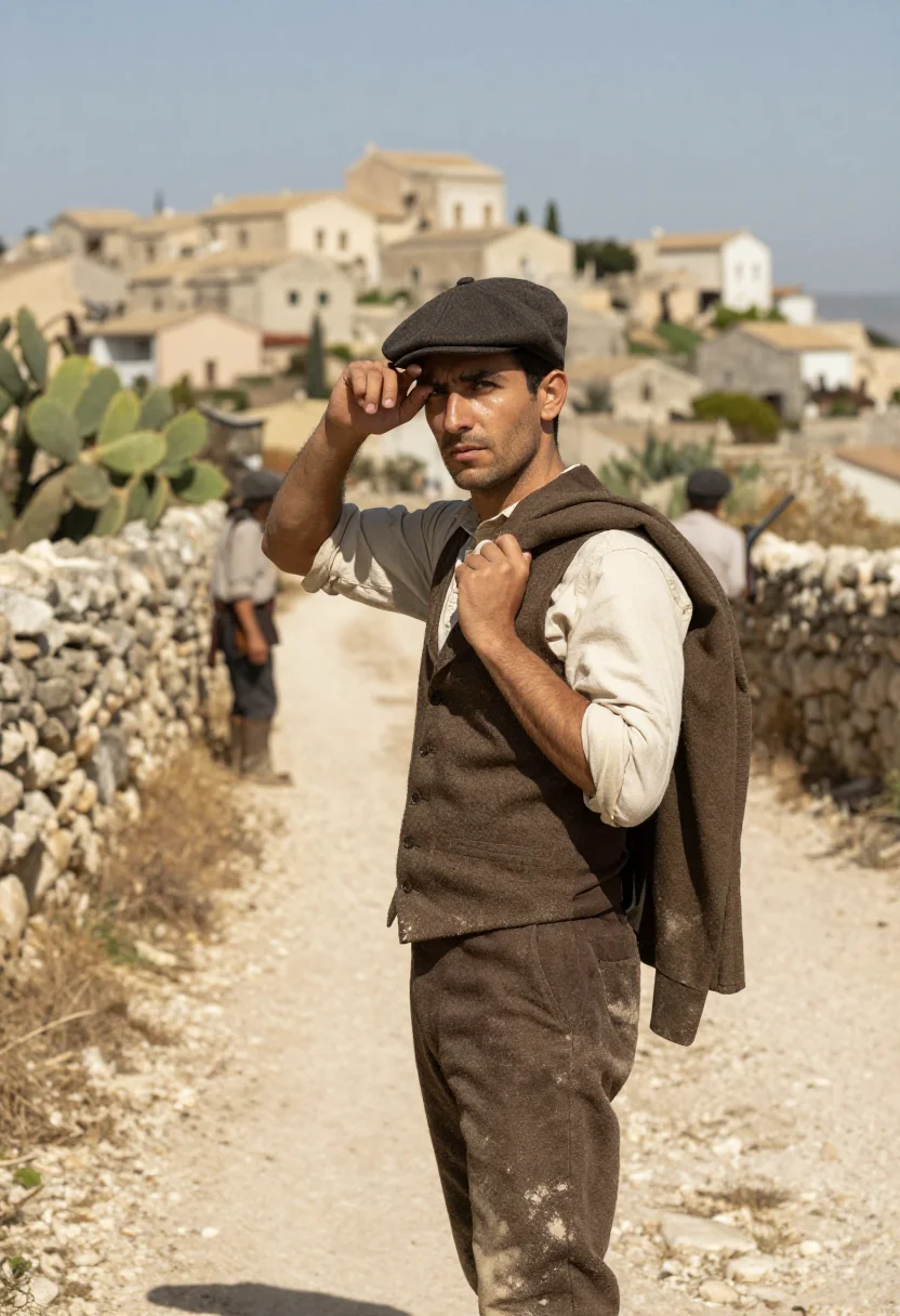 AI pacino godfather sample — portrait of a man, half-length portrait of a Southern-Europe