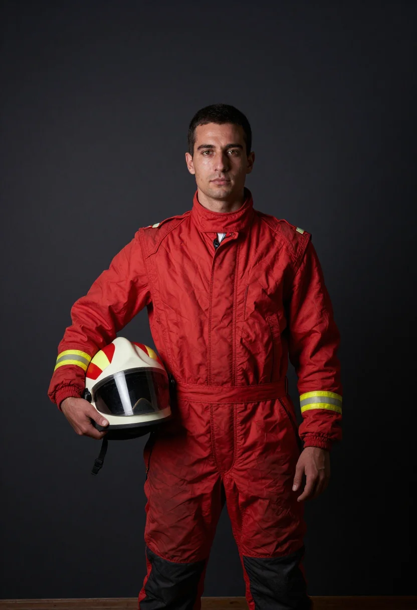 AI paddock suit sample — portrait of a man, three-quarter-length portrait of a Wester