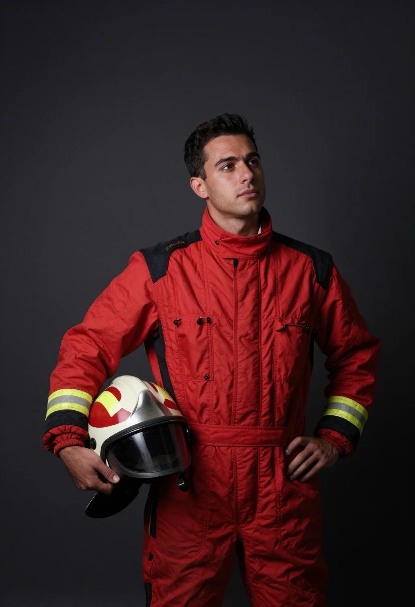 AI paddock suit sample — portrait of a man, half-length portrait of a Western-Europea