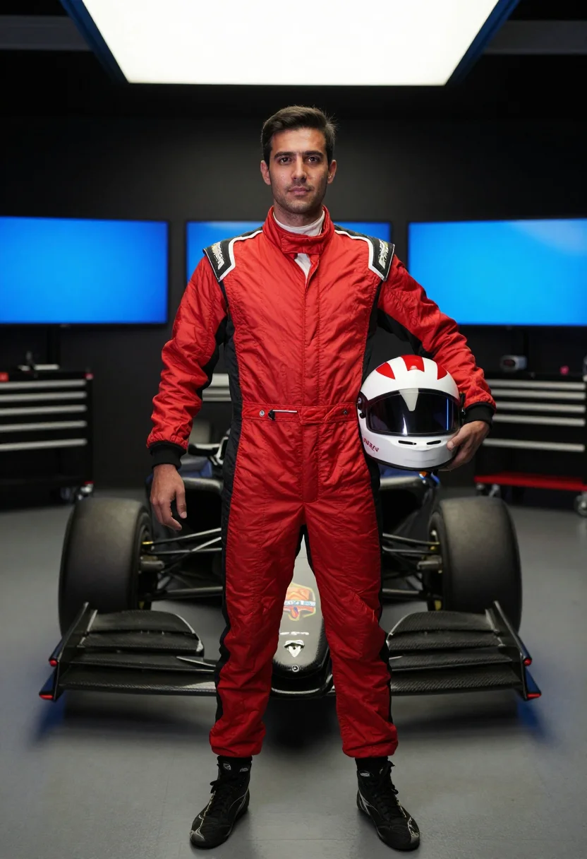 Example portrait from the AI Paddock Suit — Free Preview, Train Once